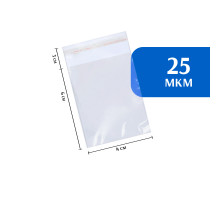 Упаковочный BOPP-пакет с клеевым клапаном 4х6 см