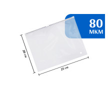 Zip-lock пакет с бегунком 25х20 см 