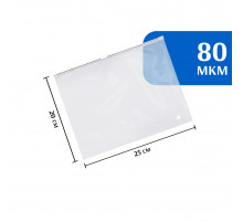 Zip-lock пакет с бегунком 25х20 см 