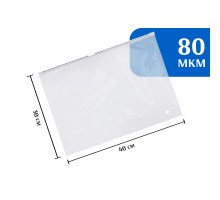 Zip-lock пакет с бегунком 40х30 см