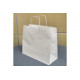 Бумажный пакет белый с кручеными ручками 320х200х370 мм (50шт)