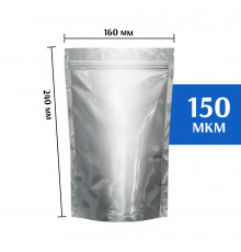 Пакет дой-пак металлизированный 160х240 мм