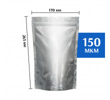 Пакет дой-пак металлизированный 170х265 мм 