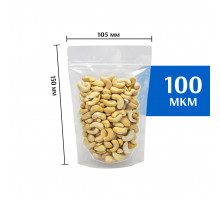 Пакет дой-пак зип-лок прозрачный 105*150 мм. 