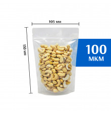 Пакет дой-пак зип-лок прозрачный 105*150 мм. 