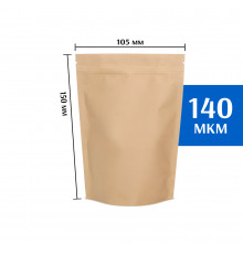 Крафт пакет дой-пак 105х150 мм