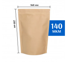 Крафт пакет дой-пак 160х250 мм