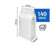 Квадропак восьмишовный 110х250х60 белый