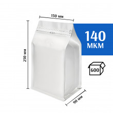 Квадропак восьмишовный 150х250х90 белый