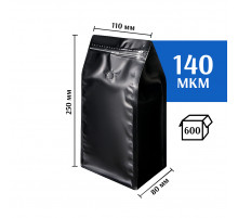 Квадропак восьмишовный 110х250х80 черный