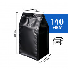 Квадропак восьмишовный 150х250х90 черный