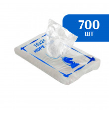 Фасовочные пакеты ПНД 16х24 см 700 шт