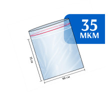 Пакет гриппер Zip-Lock 10x15 см 