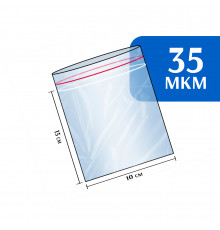 Пакет гриппер Zip-Lock 10x15 см 