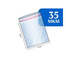 Пакет гриппер Zip-Lock 4x6 см 