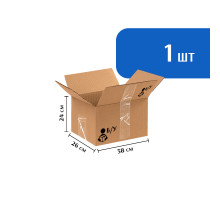Гофрокороб 38х26х24 БУ