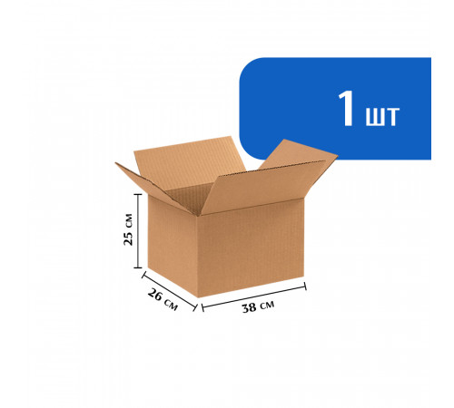 Гофрокороб 38х26х25