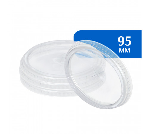 Крышка плоская D-95 с крест отвер (25 шт)