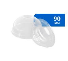 Крышка D-90мм купольная с отвер. (50 шт)