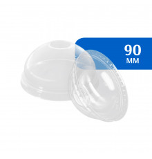 Крышка D-90мм купольная с отвер. (50 шт)