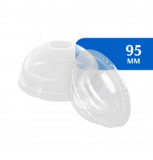 Крышка D-95мм купольная с отвер. (50 шт)