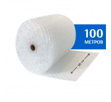 Воздушно пузырьковая пленка 0,3*100м  двухслойная
