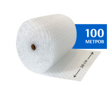 Воздушно пузырьковая пленка 0,5*100м двухслойная