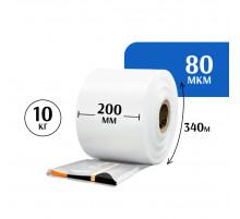 Рукав ПВД  прозрачный 200 мм (340 м)