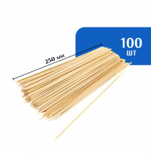 Шампур для шашлыка бамбуковый 250 мм (100 шт)