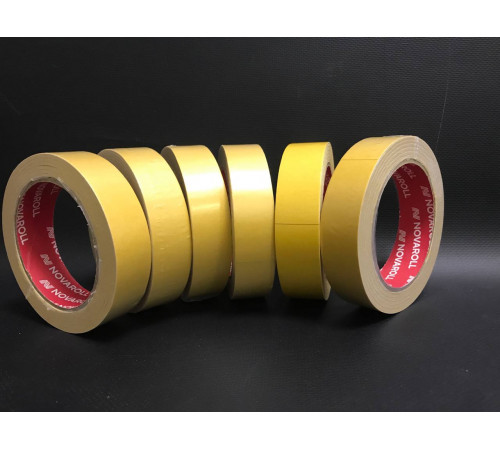 Лента скотч двухсторонняя 25мм 25м