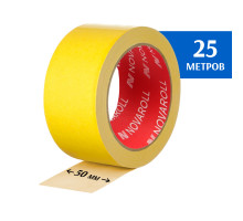 Лента скотч двухсторонняя 50мм 25м