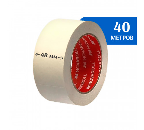 Малярная клейкая лента 48 мм*40 м Novarol