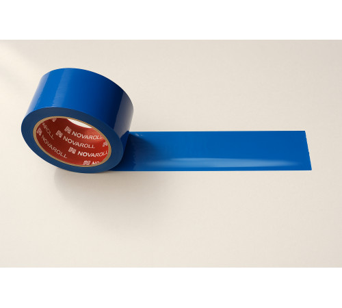 Скотч цветной синий 66 м 43 мкм