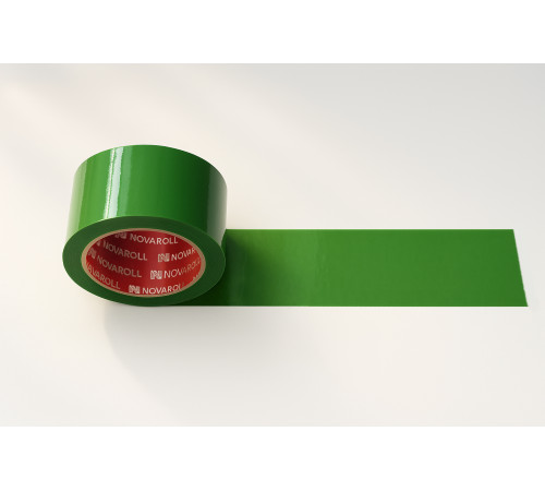 Скотч цветной зеленый 66 м 43 мкм