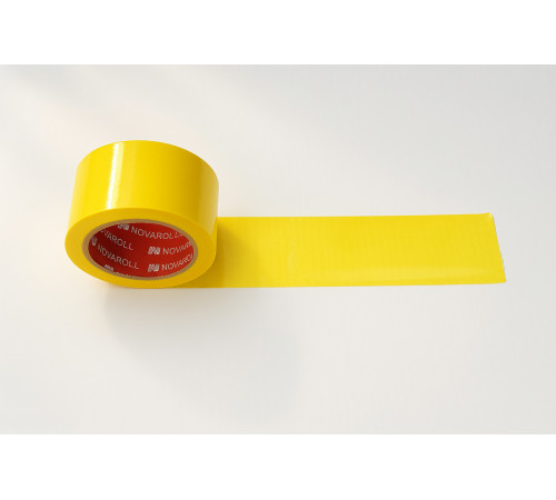 Скотч цветной желтый 66 м 43 мкм
