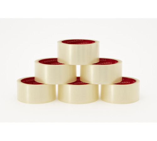 Клейкая лента прозрачная 48мм 120м (скотч)