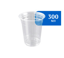 Стакан ПЭТ 300 мл прозр (50 шт)