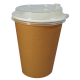 Стакан бумажный 250 мл крафт 1-слой D80 (50 шт)
