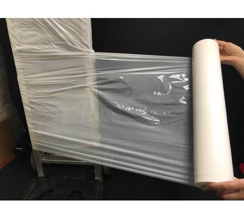 Упаковочная стрейч пленка белая для OZON, 500 мм, 20 мкм, 2 кг