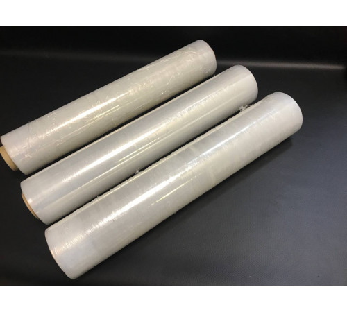 Стрейч пленка прозрачная в рулоне, 500 мм, 20 мкм, 2,2 кг