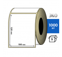 Термоэтикетка ЭКО 100x120 мм (1000шт) Eco