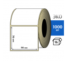 Термоэтикетка ЭКО 90x70 мм (1000шт) Eco