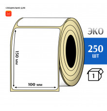 Термоэтикетка ЭКО 100x150 мм (250шт) Eco
