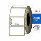 Термоэтикетка ЭКО 43x25 мм (2000шт) Eco