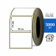 Термотрансферная этикетка ПЛГ 58x40 (5000) COAT 76 втулка