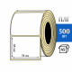 Термотрансферная этикетка ПЛГ 74х45 (500) COAT