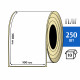 Термотрансферная этикетка ПЛГ 100x300 (250) COAT