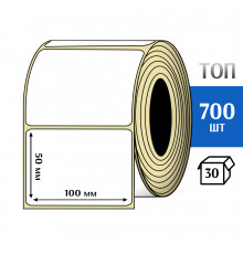 Термоэтикетка ТОП 100х50 (700шт) TOP