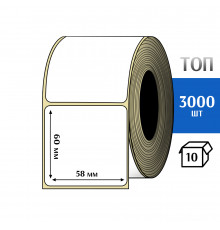 Термоэтикетка ТОП 58x60 (3000шт) TOP