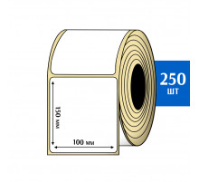 Термотрансферная этикетка полуглянец 100x150мм (250шт)
